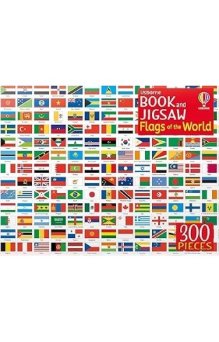 Usborne Book and Jigsaw Flags of the World